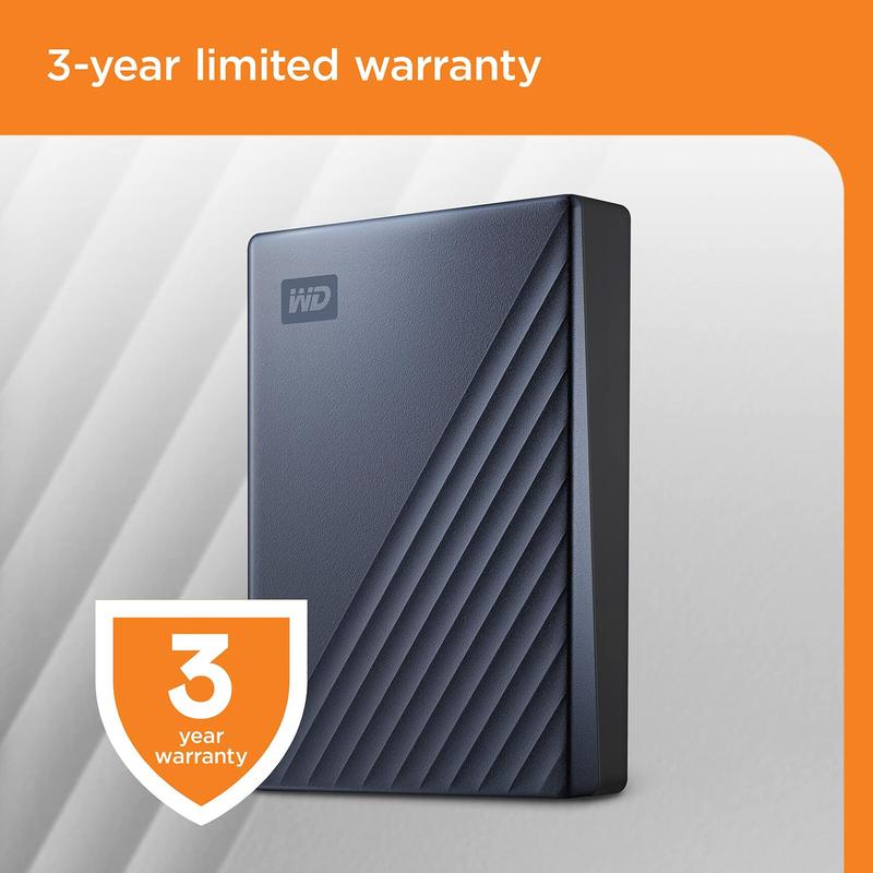 Disco rígido externo portátil WD My Passport Ultra 4TB - HD